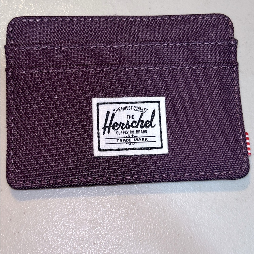HERSCHEL Purple CARD CASE